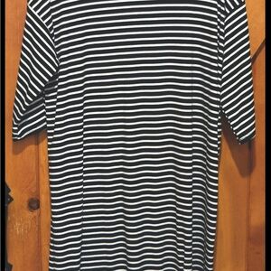 Dressed in LaLa Striped T-Shirt Dress